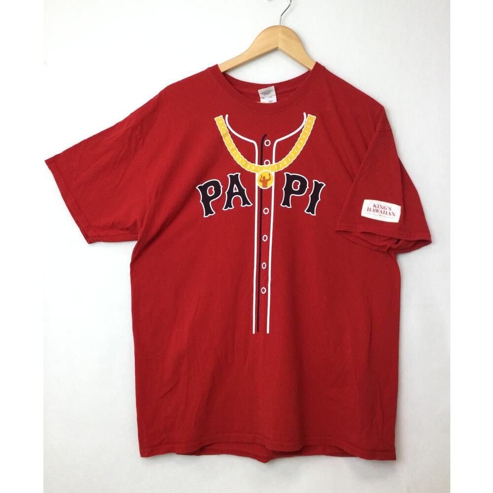 Boston Red Sox Papi David Ortiz Kings Hawaiian XL tee